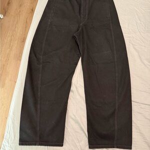 Lemaire Black twisted denim for Men